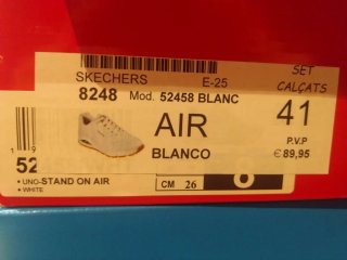 Zapatillas Skechers Blancas Talla 41