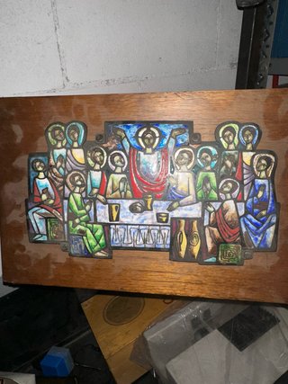 Cuadro Antiguo La Última Cena