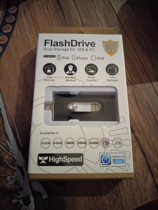 Flash Drive Dual iOS & PC HighSpeed