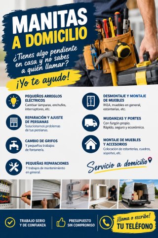 Manitas a domicilio!