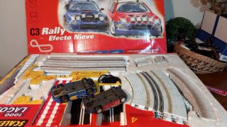 Scalextric C3 Rally Efecto Nieve Completo