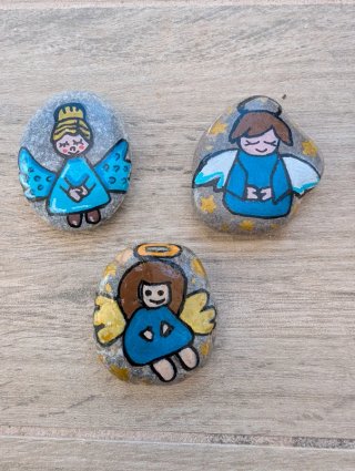 3 Calamite Angioletti Fatte a Mano