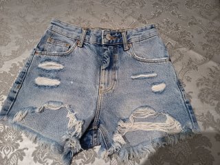 Pantalón vaquero corto mujer talla 32