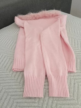 Jersey Rosa con Detalle de Pelo
