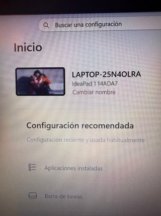 Portátil Lenovo IdeaPad 1