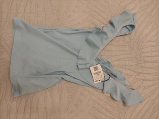 Top Stradivarius azul Talla S nuevo estrecho xs