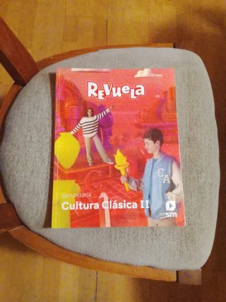 Libro Cultura Clásica II, Secundaria, Revuela