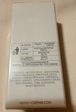 Perfume Yodeyma Nota 15ml