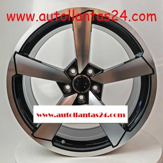 JUEGO DE 4 LLANTAS AUDI ROOTOR 8878 BLACK  r798222