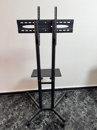 Soporte de TV con Ruedas y Estante BONTEC