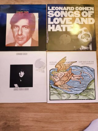 4 Vinili di Leonard Cohen