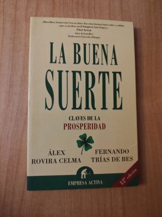 Libro La buena suerte claves de la prosperidad