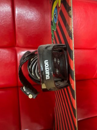 Tabla Snowboard Burton más fijaciones Burton