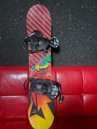 Tabla Snowboard Burton más fijaciones Burton