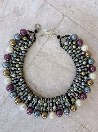 Collana Ottaviani Bijoux Perle e Cristalli