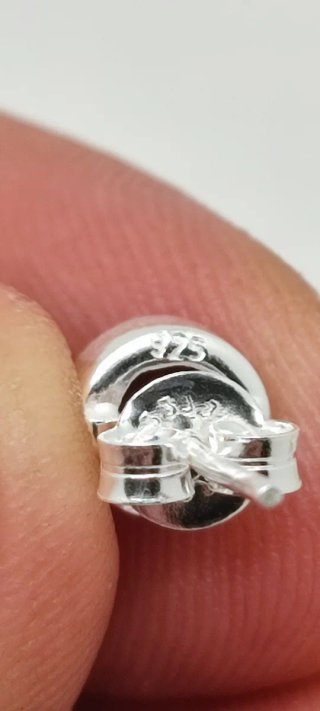 Pendientes de Plata y Cuarzo Ahumado.