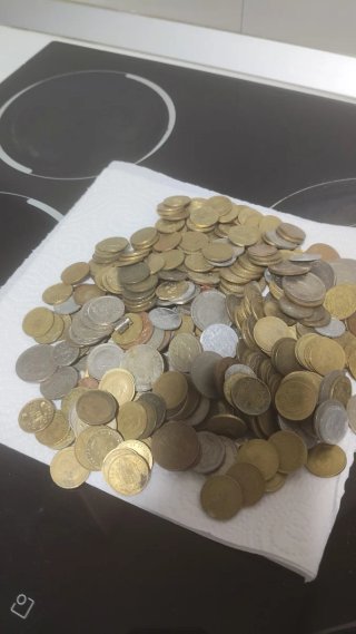 Lote de monedas antiguas