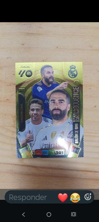 Cromo fútbol Panini Real Madrid Excellence