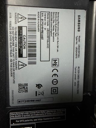 Placa Base Samsung ue32k5570