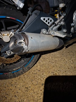 Tubo de escape para Yamaha YZF R125