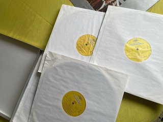 Scatola completa di 7 vinili Beethoven 9 Sinfonie Karajan