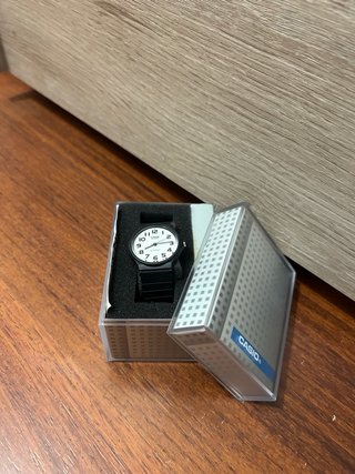 Reloj Casio Analógico Negro