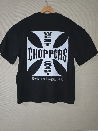 Camiseta West Coast Choppers Oversize Negra