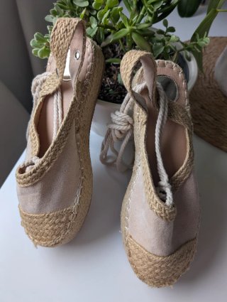 Alpargatas Beige con Cuerda