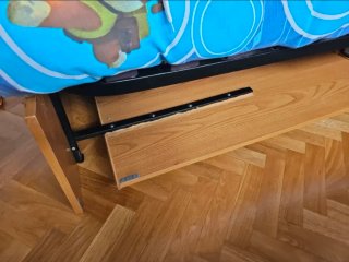Cama juvenil 90cm con armario