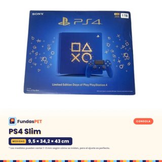 Funda PET para PS4 Slim