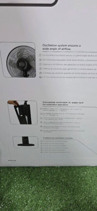 Ventilador Nebulizador Black+Decker 75W