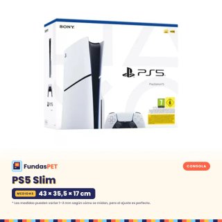 Funda Protectora PET para PS5 Slim