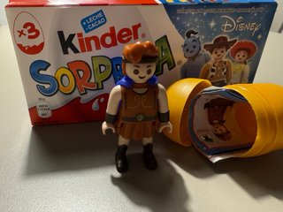 Figura Playmobil Kinder SorpreHércules Disney 1€