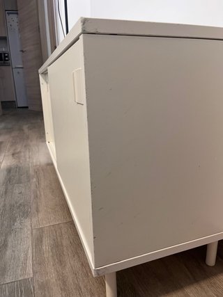 Zapatero mackapar IKEA Blanco 100x40x35 cm