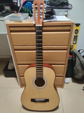 Guitarra Clásica Madera Natural