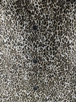 Vestido estampado animal print mujer