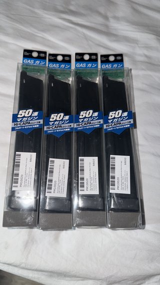 4 Cargadores Hi-Capa 5.1 Gas 50rds