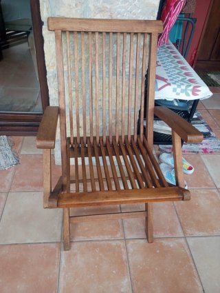 Butaca de Jardín en Madera de Teca