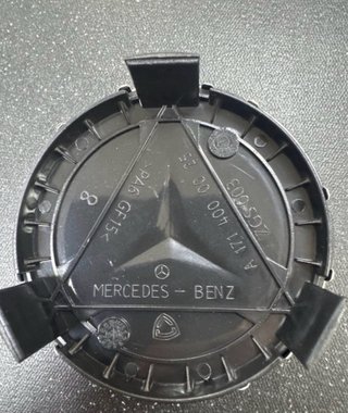 Tapacubos Mercedes Benz Negros (4 uds)