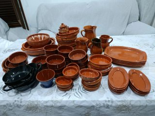 Vajilla de Barro Artesanal