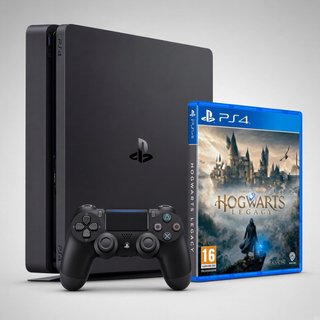 PS4 + Mando PS4 + Hogwarts Legacy