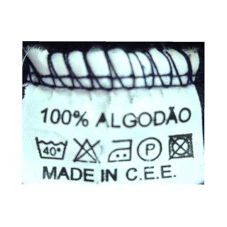 Camiseta Azul con Texto Talla XL