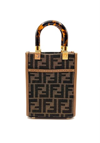Bolso Fendi Sunshine Mini Jacquard