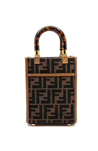 Bolso Fendi Sunshine Mini Jacquard
