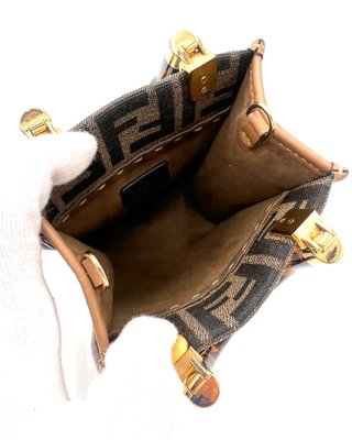Bolso Fendi Sunshine Mini Jacquard