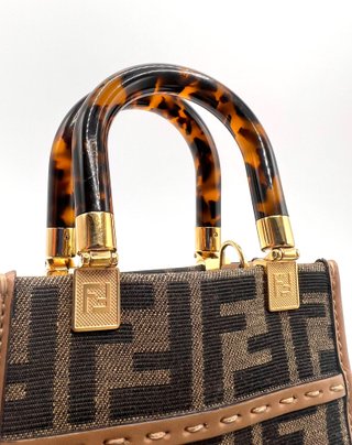 Bolso Fendi Sunshine Mini Jacquard