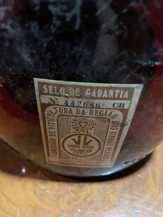 Botella Antigua Gatão Vinho Verde