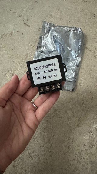 Convertidor DC/DC 12V a 24V 5A