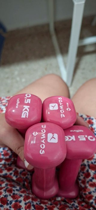 Set de 4 Mancuernas Domyos 0,5kg
