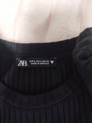 Vestido Zara Mujer Negro
